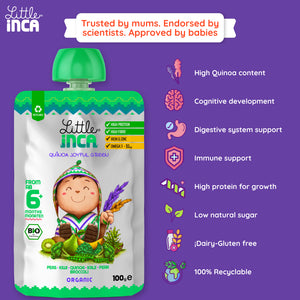 Nutrient-Dense Quinoa Joyful Green (Pack of 6x100g)
