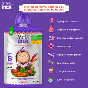 Nutrient-Dense Quinoa Yummy Purple (Pack of 6x100g)